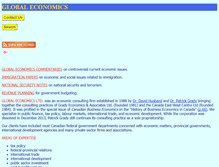 Tablet Screenshot of global-economics.ca